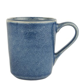 IB LAURSEN Keramický hrnek Blue Dunes 300 ml, modrá barva, keramika