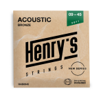 Henry`s HAB0945 Acoustic Bronze - 009“ - 045“