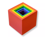 Moyo Montessori Moyo Montessori Stohovací barevné boxy
