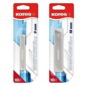 Náhradní čepel pro odlamovací nůž 18 mm (10 čepelí v plastovém pouzdru)