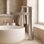 REA - Koupelnová baterie Grace Brush Nickel High REA-B8943
