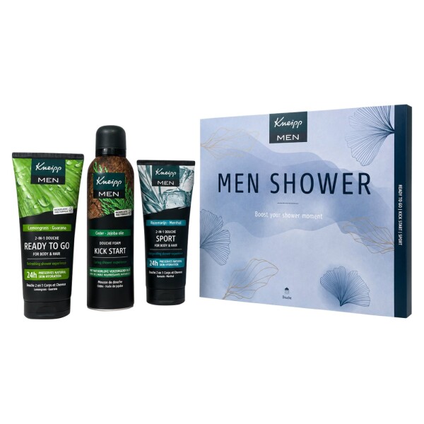 Kneipp dárková sada Men shower favourites 3x200ml