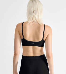 Dámský top GO Daily Cotton Top - BLACK - černý 0004 - SLOGGI BLACK M