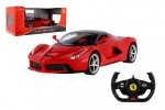 Auto RC Ferrari RASTAR červené plast 32cm 2,4GHz na dálk. ovládání na baterie v krabici 43x19x23cm