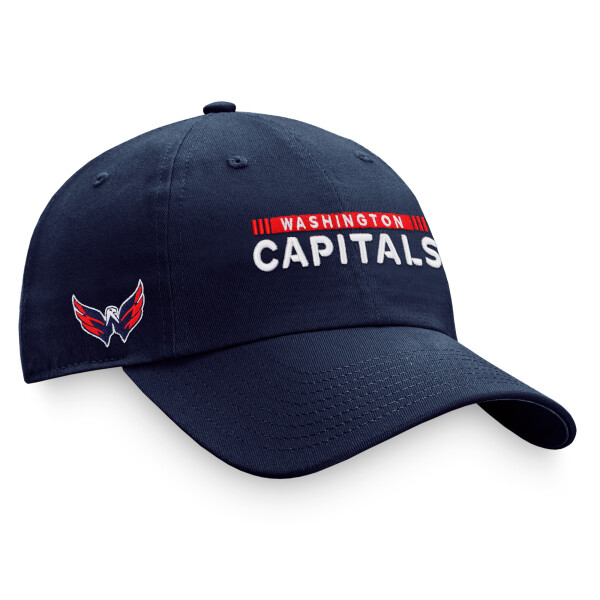 Fanatics Pánská kšiltovka Washington Capitals NHL Authentic Pro Game & Train Unstr Adj Athletic Navy