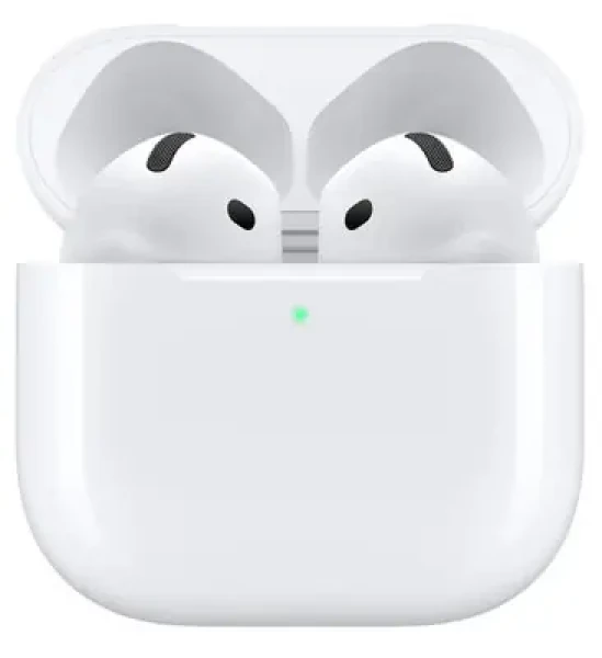 Rozbaleno _ Apple AirPods 4 bílá (2024) / bezdrátová sluchátka / Bluetooth / výdrž až 30 hodin / rozbaleno (MXP63.rozbaleno)