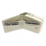 Luxusní dámská kožená peněženka Gregorio Edin, krémová