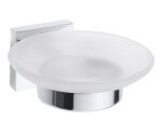 SAPHO - X-SQUARE mýdlenka, mléčné sklo, chrom XQ802