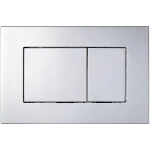 CERANO - Ovládací tlačítko splachování Classic k WC modulu Profi - ABS - chrom CER-476900