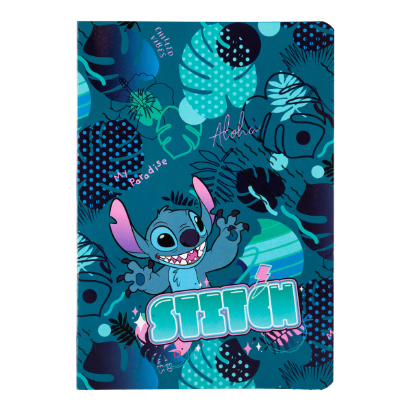 Colorino poznámkový sešit Stitch 1, A5, karton, 32 listů, linkovaný, 1 motiv - 6ks