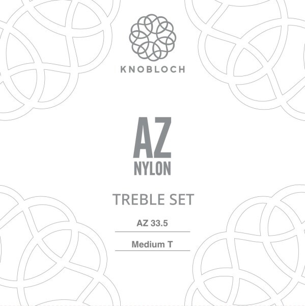 Knobloch AZ Nylon Treble Set Medium Tension 33.5