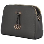 Trendy dámská koženková crossbody Emilia , šedá