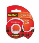 Lepicí páska s odvíječem 3M/SCOTCH Crystal 19mm x 7,5m