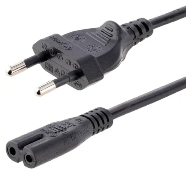 StarTech Power Cord EU C - C7 1m černá / Napájecí kabel / 250 V / 2,5 A (PXTNB2SEU1M)