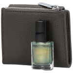 Trendy dámská mini koženková peněženka Coveri Bobbi, tmavě šedá