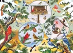 COBBLE HILL Puzzle Kouzlo ptáčků v zimě