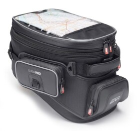 Xs308 tankruksak Givi \"Tanklock\" s objímkou na nádrž, na enduro, ,objem 20 l.