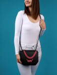 Dámská koženková crossbody Rowen VUCH, černá