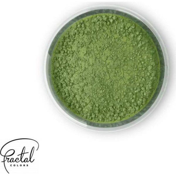 Jedlá prachová barva Fractal Moss Green (1,6