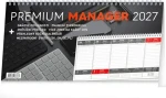 NOTIQUE Premium Manager 2027 / Stolní kalendář / 32 × 16 cm