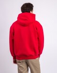 ONE OF XX Red Fleece Embroidered Hoodie Red S