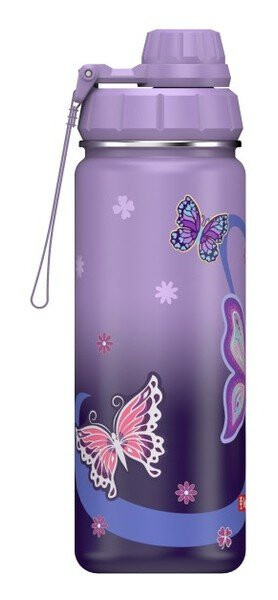 Izolovaná láhev na pití z nerezové oceli 0,5 l Sweet Butterfly