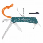 GENTLEMEN'S HARDWARE Multifunkční zavírací nůž Wilderness Multi Tool, multi barva, kov