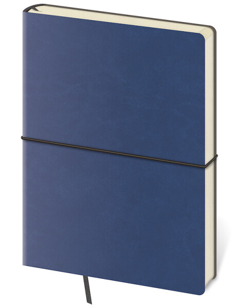 Zápisník tečkovaný (čtverečkovaný) A5 - Flexio Blue