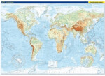 Svět – fyzická mapa 1 : 22 000 000