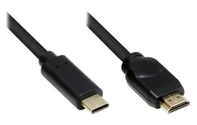 Good Connections USB-C - HDMI 2.0 černá / Kabel / 5 m / 4K UHD 60Hz (GC-M0103)
