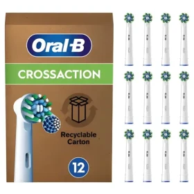 Oral-B Pro CrossAction bílá / Náhradní hlavice / 12 ks / kulatá hlava (8006540859827)