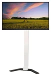 Techly ICA-TR47 bílá / Podlahový stojan TV / 32-70" / VESA 400x400 mm / nosnost 40 kg / sklopný / kolečka (ICA-TR47)