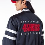 New Era Pánská bunda San Francisco 49ers NFL Sport Classics Satin Velikost: S