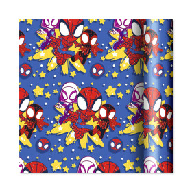 Dárkový papír - 60 rolí, 2 m × 70 cm - Vánoční Marvel - Albi