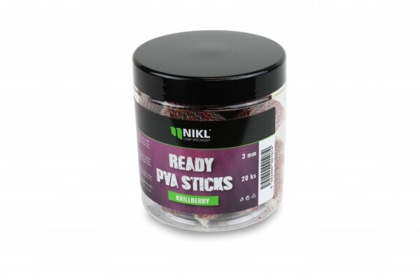 Nikl Ready PVA Stick Krill Berry 20ks,Nikl Ready PVA Stick Krill Berry 20ks