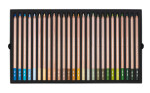 Caran D'Ache Pastel Pencils sada 76 barev, grafitová tužka, uhel