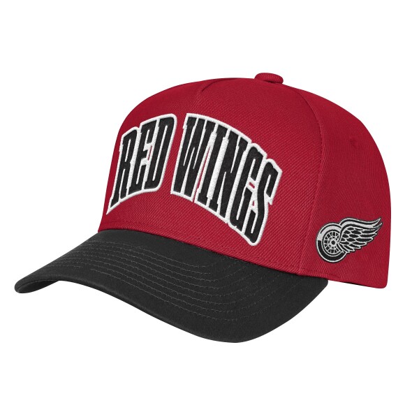 Outerstuff Dětská kšiltovka Detroit Red Wings NHL Mvp Pro Pinch