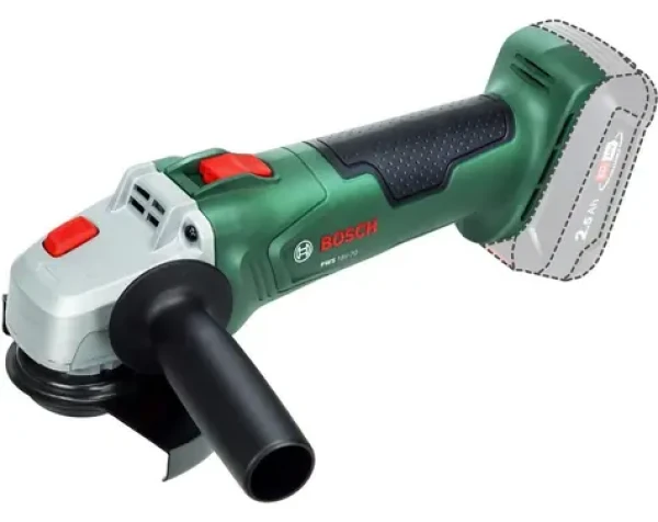 Bosch PWS 18V-70 zelená / Aku úhlová bruska / 115 mm / bez baterie a nabíječky (06033E6000)