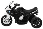 Mamido Dětská elektrická motorka BMW S1000RR tříkolka černá