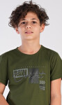 Dětské pyžamo šortky Raw khaki 5 - 6