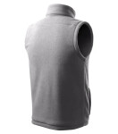 Next fleece vesta unisex ocelově šedá L