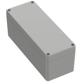 TRU COMPONENTS TC-10860940 univerzální pouzdro 191.80 x 75.10 x 75.30 ABS světle šedá 1 ks