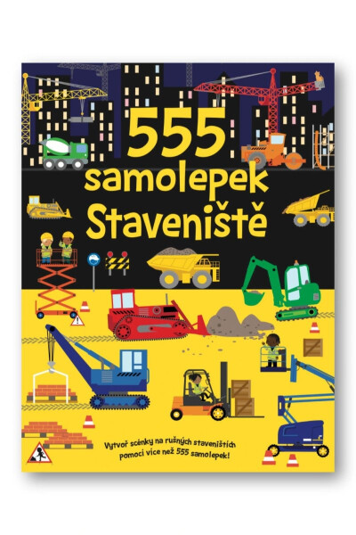 555 samolepek Staveniště - Dan Crisp