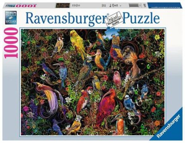 Ravensburger Umělečtí ptáci 1000 dílků