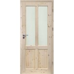 Interiérové dveře Finskie 2S 80P sukaté nelakované