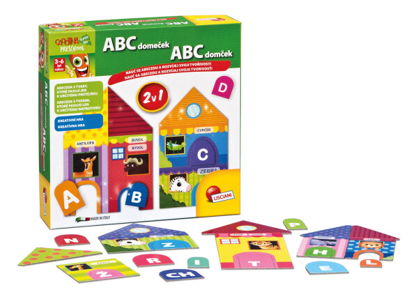 Carotina Preschool: ABC domeček - Plan Toys