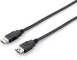 Equip USB 3.0 prodlužovací kabel A-A černá / Prodlužovací kabel / USB-A(M) - USB-A(F) / 5 Gbps / 3 m (128399)