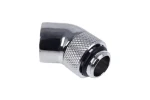 Alphacool Eiszapfen úhlový adaptér 45° G1/4 G1/4 chromová (17247)