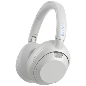 Sony ULT WEAR Hi-Fi sluchátka Over Ear Bluetooth® stereo bílá Potlačení hluku složitelná