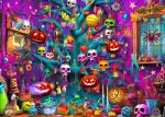 ENJOY Puzzle Panství nočních můr